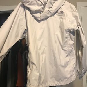 White northface shell